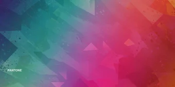 Abstract color palette inspired by Pantone's 2026 fashion predictions